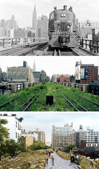 Illustration for article titled Trains Erupt with Flowers: Past and Future New York City